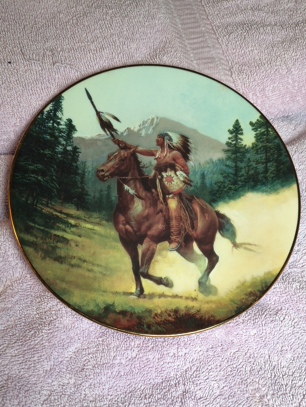 "Victory's Reward" Wall Plate